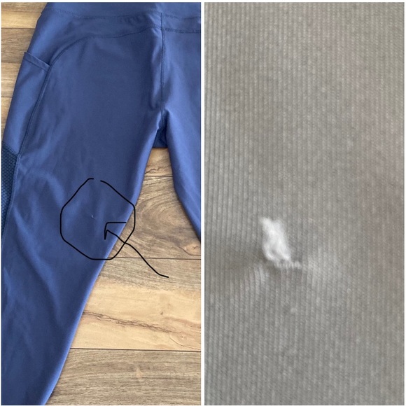 Xersion Train Womens High Rise Gray Quick Dry 7/8 Ankle Leggings - Picture 13 of 16